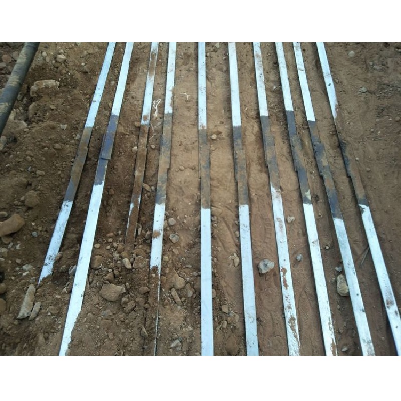 Assuntos precisando de atençãona construção de aço liso de aterramento